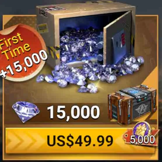 钻石 15000